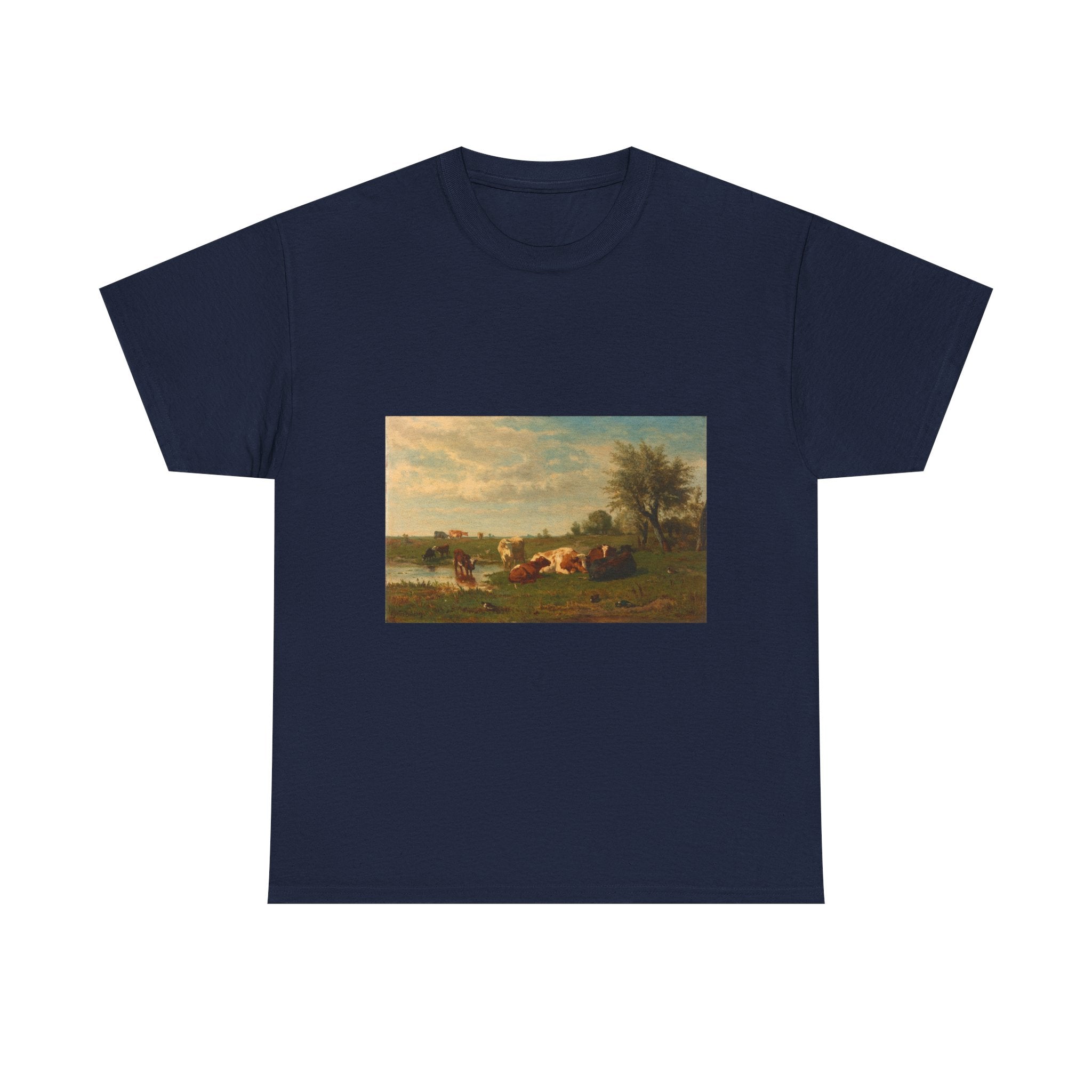 Art Tee – Cows in the Meadow