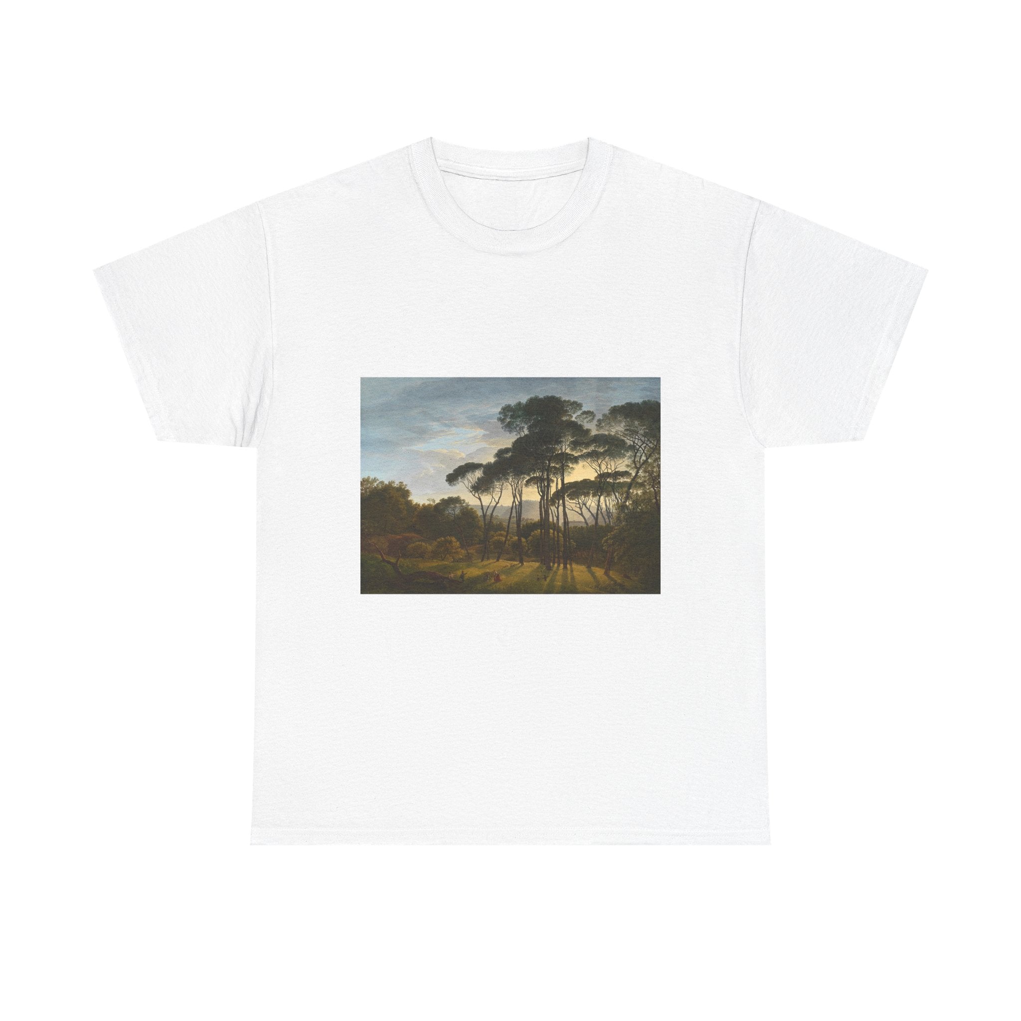 Art Tee – Italian Landscape with Umbrella Pines