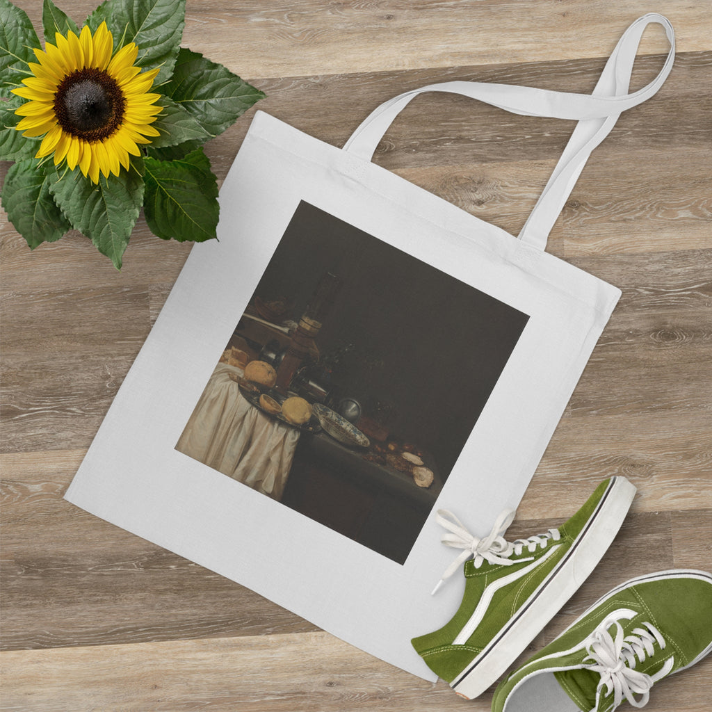 Art Tote Bag – Still Life with a Beer Glass and a Porcelain Dish with Pepper
