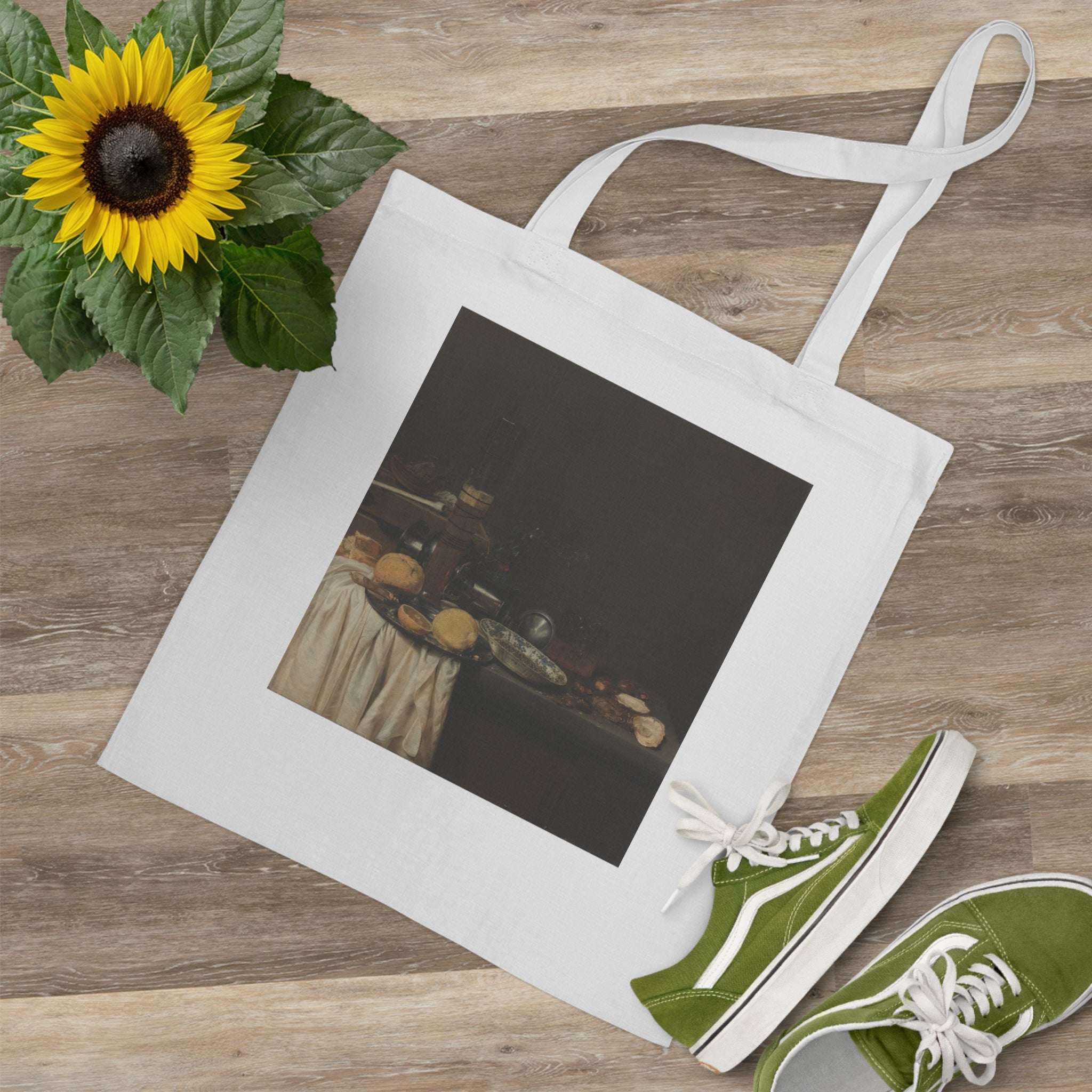 Art Tote Bag – Still Life with a Beer Glass and a Porcelain Dish with Pepper
