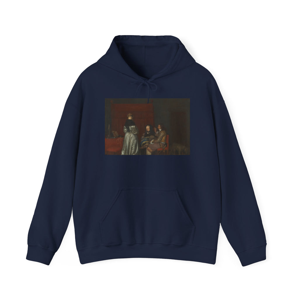 Art Hoodie – Gallant Conversation, Known as ‘The Paternal Admonition’