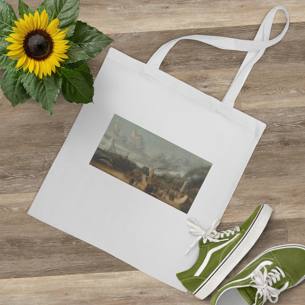 Art Tote Bag – The Whale-oil Refinery near the Village of Smerenburg
