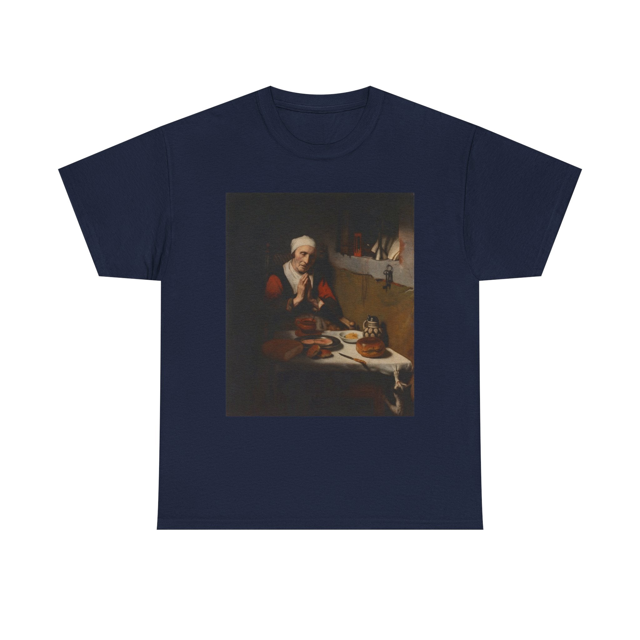 Art Tee – Old Woman Saying Grace, Known as ‘The Prayer without End’