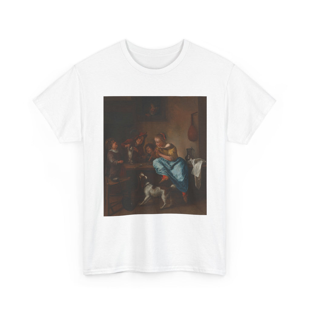 Art Tee – Children Teaching a Cat to Dance, Known as The Dancing Lesson