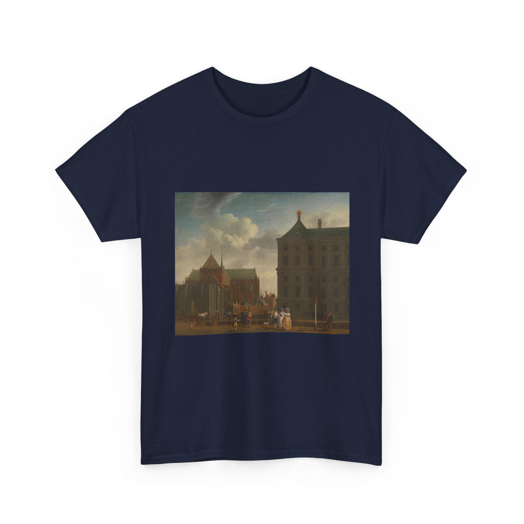 Art Tee – The Nieuwe Kerk and the Town Hall on the Dam in Amsterdam