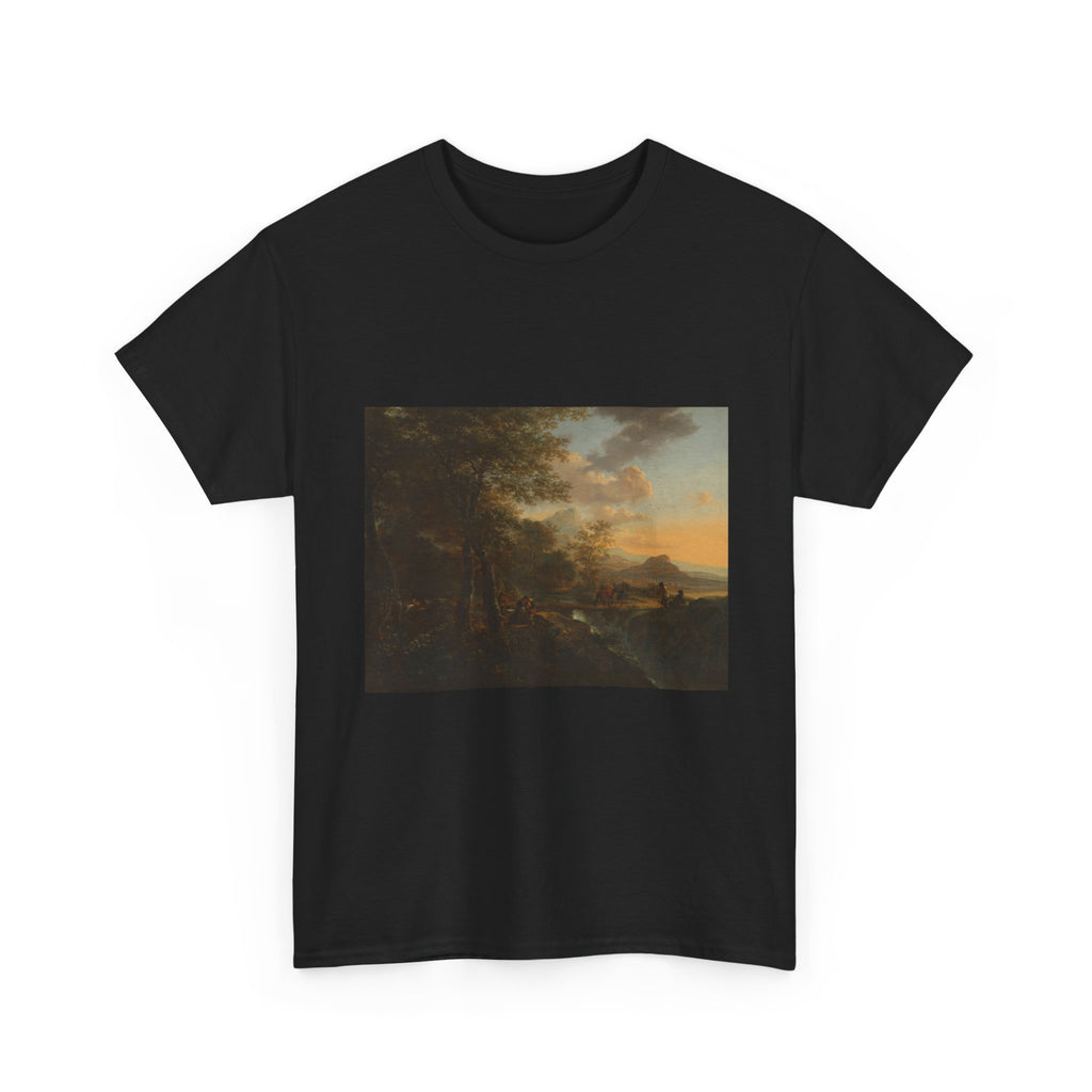 Art Tee – Italian Landscape with a Draughtsman