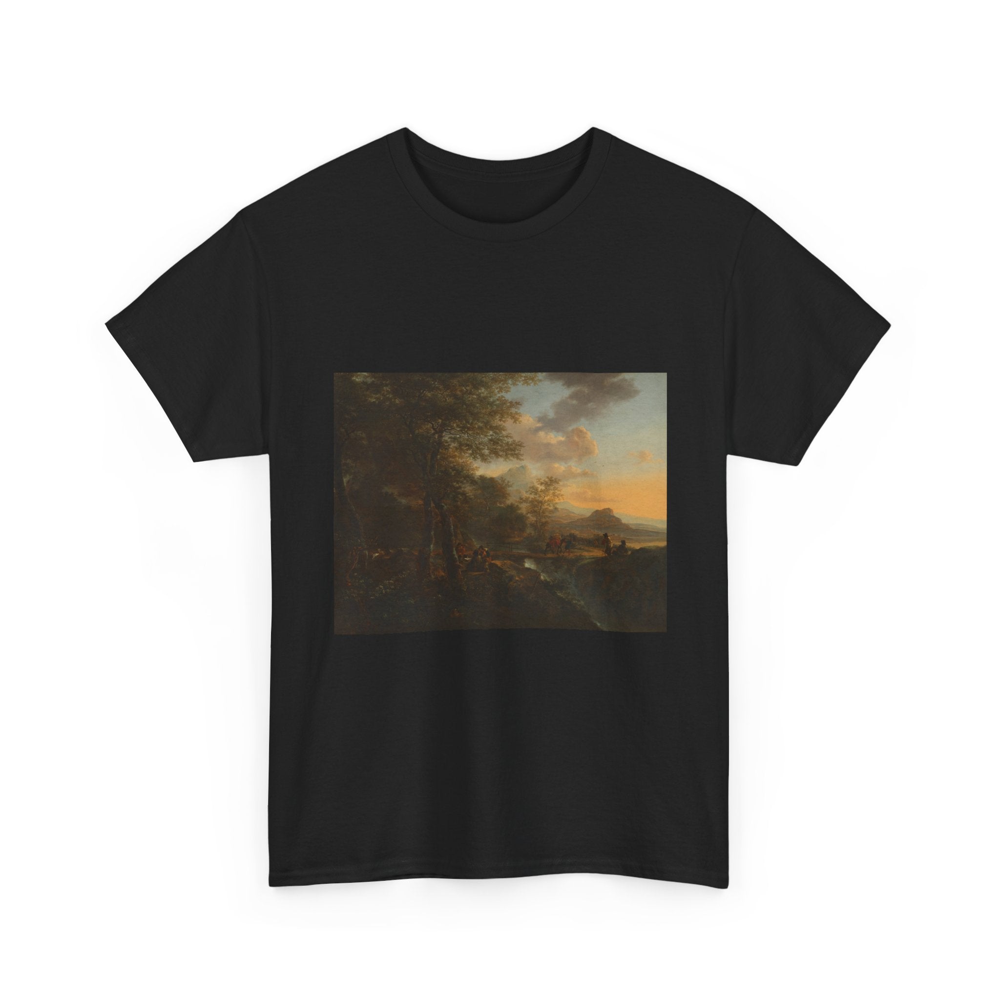 Art Tee – Italian Landscape with a Draughtsman