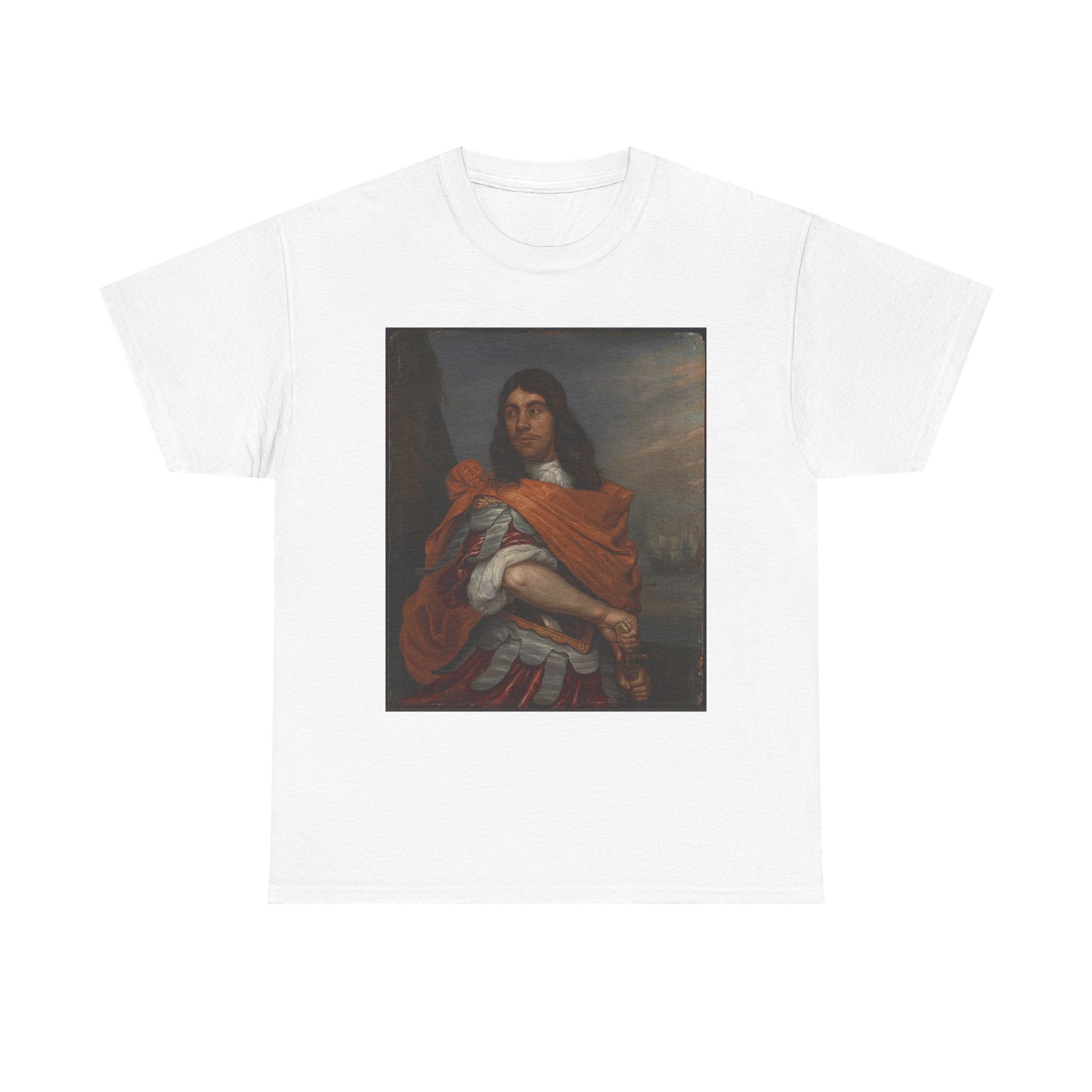 Art Tee – Portrait of Lieutenant-Admiral Cornelis Tromp in Roman Costume