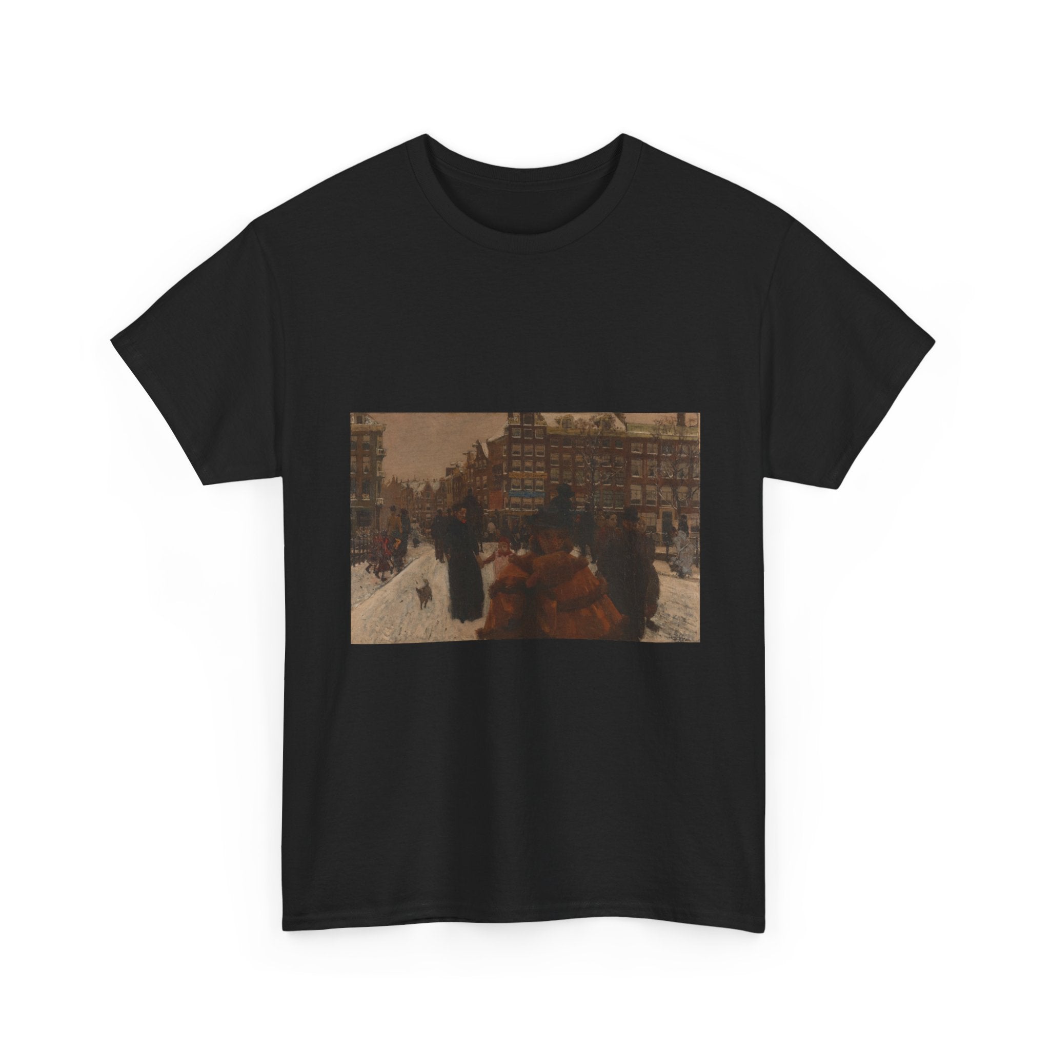 Art Tee – The Singel Bridge at the Paleisstraat in Amsterdam