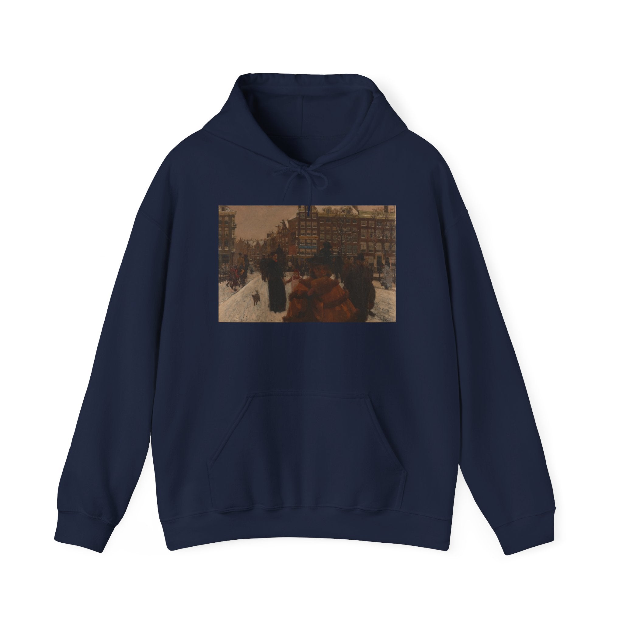 Art Hoodie – The Singel Bridge at the Paleisstraat in Amsterdam