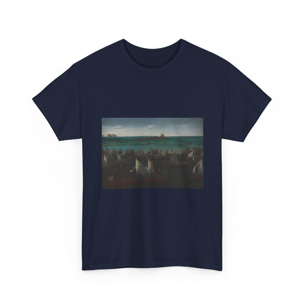 Art Tee – Battle between Dutch and Spanish Ships on the Haarlemmermeer