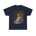 Art Tee – Portrait of a Girl Dressed in Blue