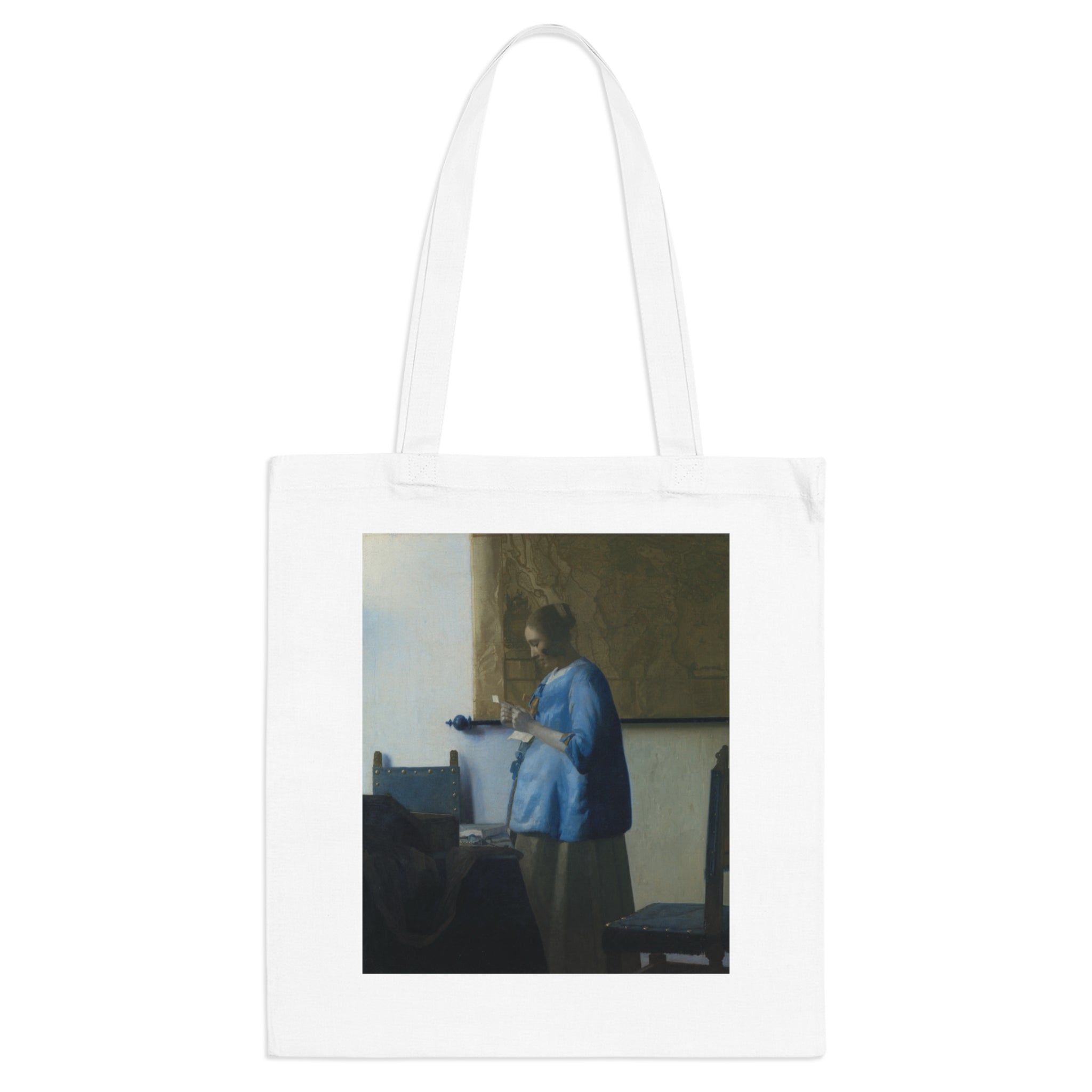 Art Tote Bag – Woman Reading a Letter