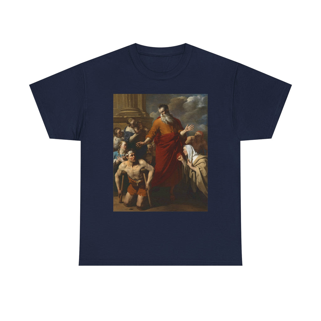 Art Tee – Paul healing a man who could not walk