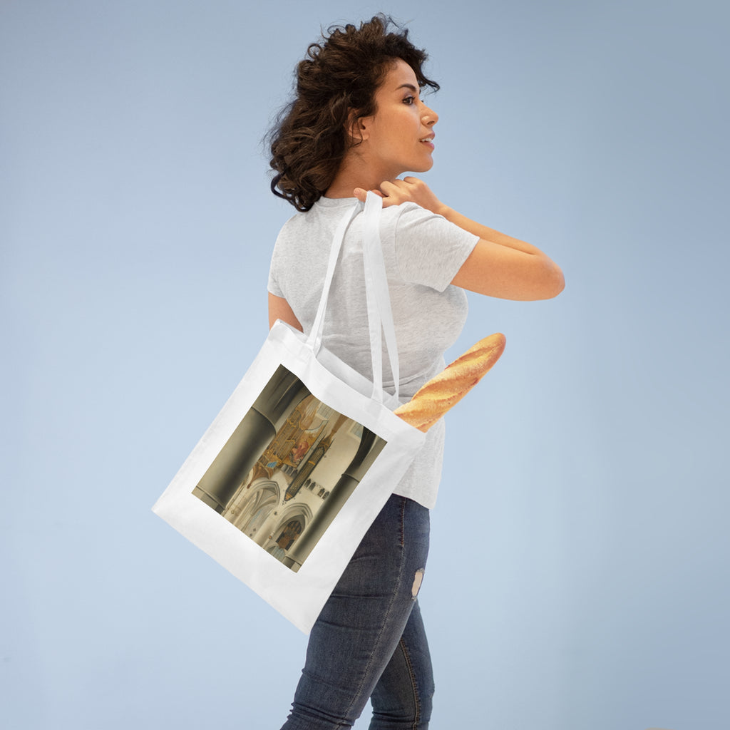 Art Tote Bag – Interior of the Church of St Bavo in Haarlem