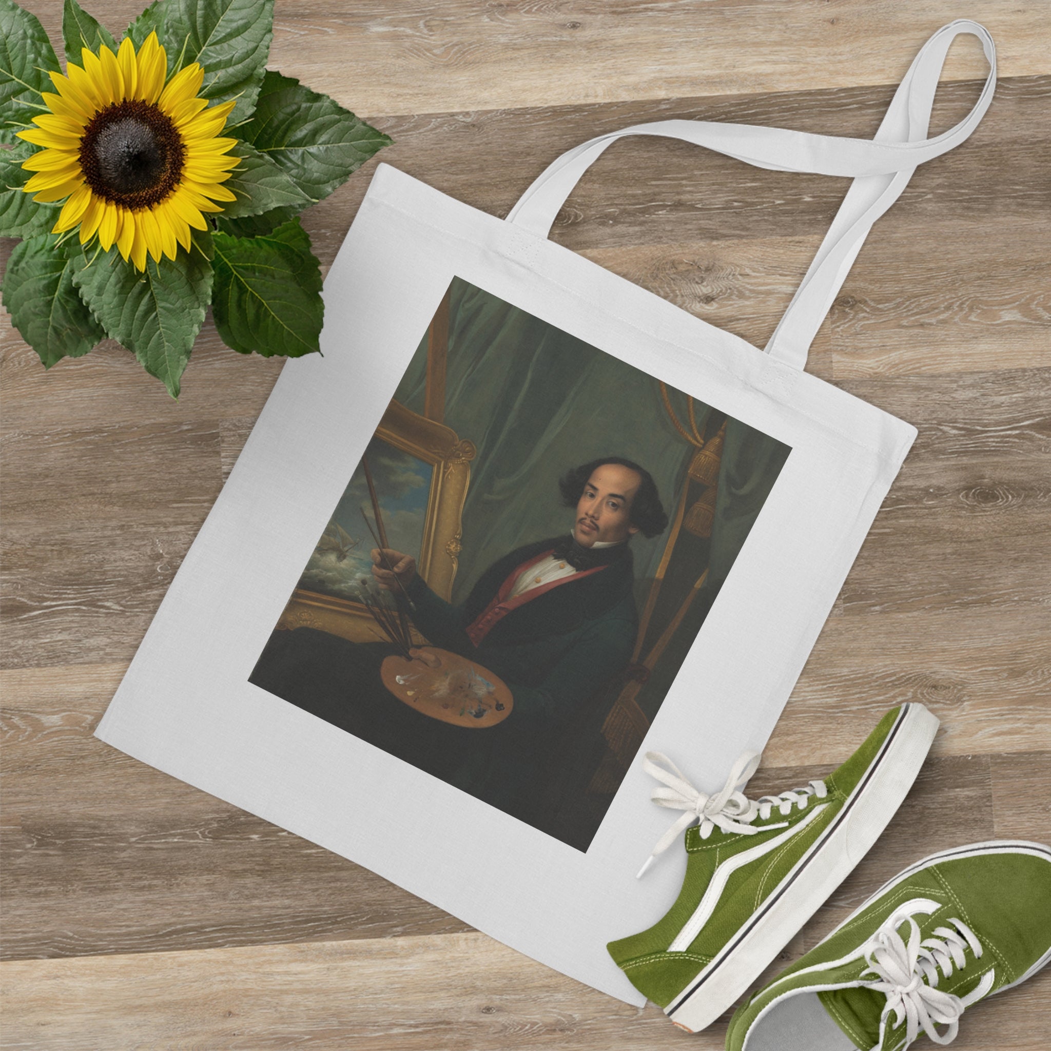Art Tote Bag – Portrait of Raden Syarif Bustaman Saleh