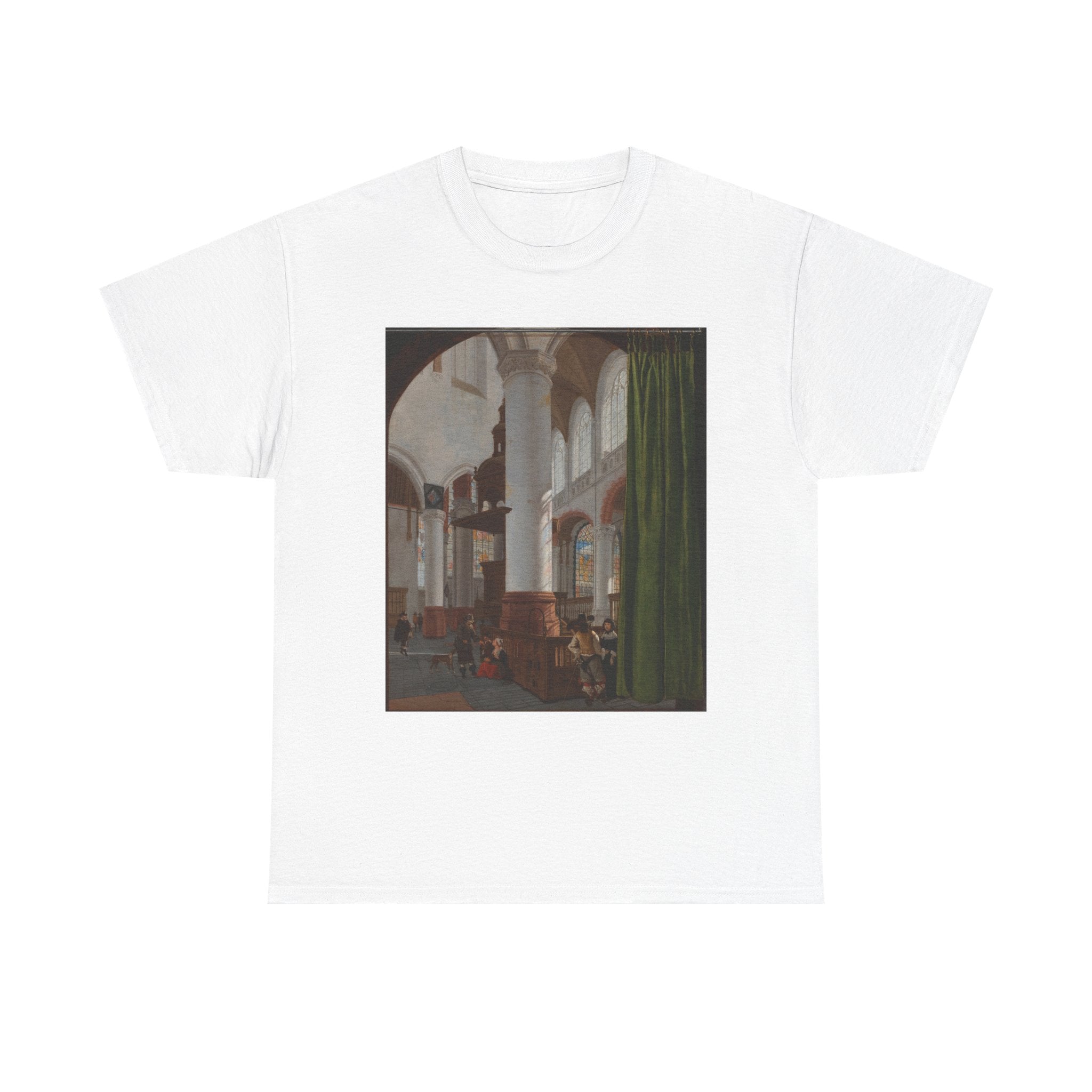 Art Tee – Interior of the Oude Kerk in Delft