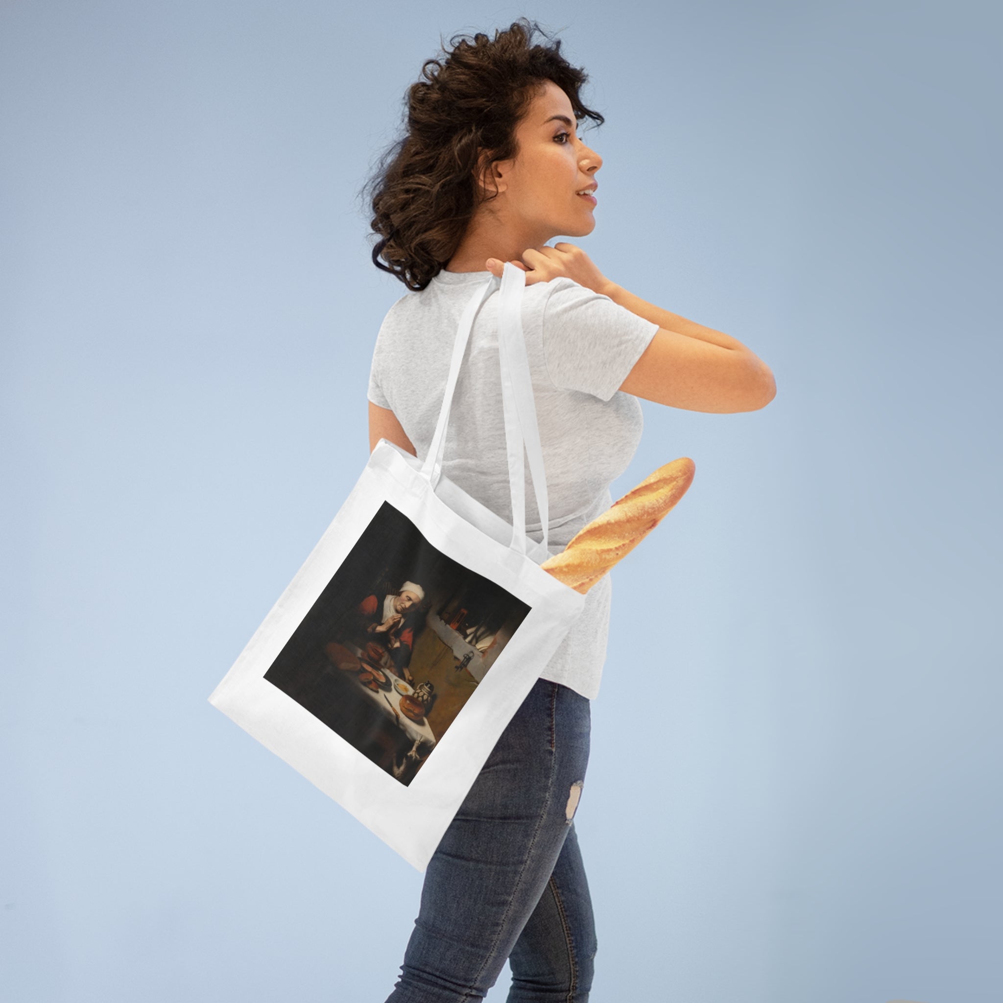 Art Tote Bag – Old Woman Saying Grace, Known as ‘The Prayer without End’