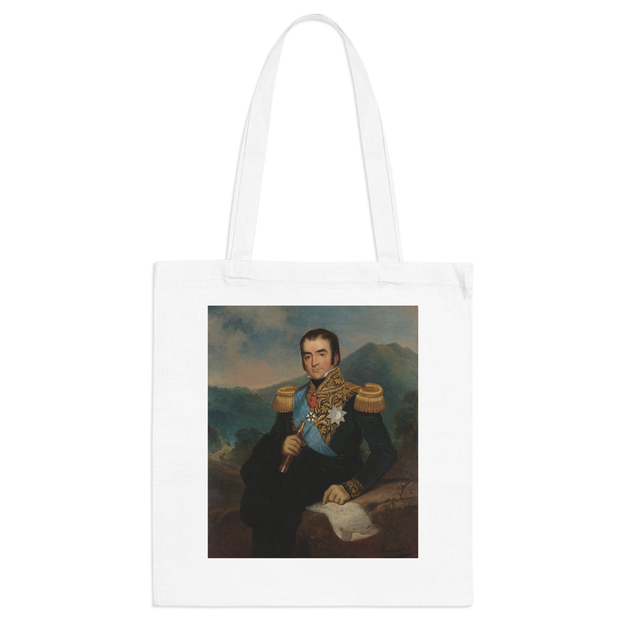 Art Tote Bag – Posthumous Portrait of Herman Willem Daendels, Governor-General of the Dutch East Indies