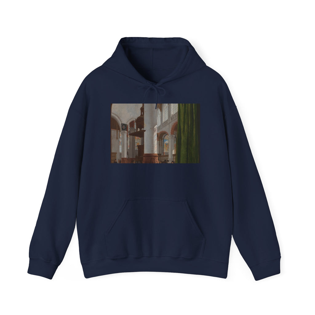 Art Hoodie – Interior of the Oude Kerk in Delft