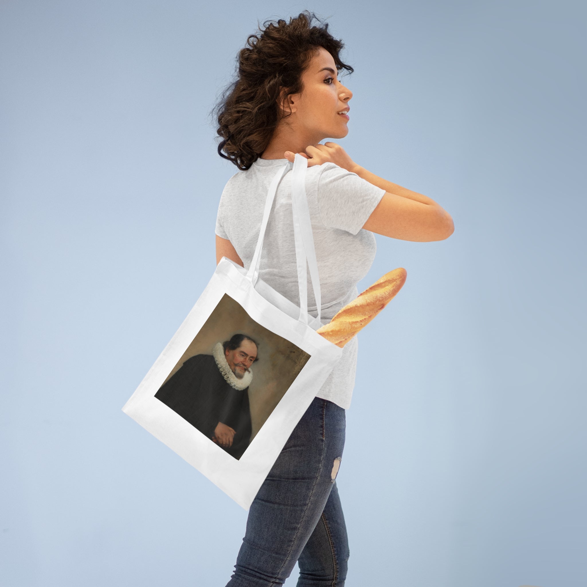 Art Tote Bag – Portrait of Abraham de Potter, Amsterdam Silk Merchant