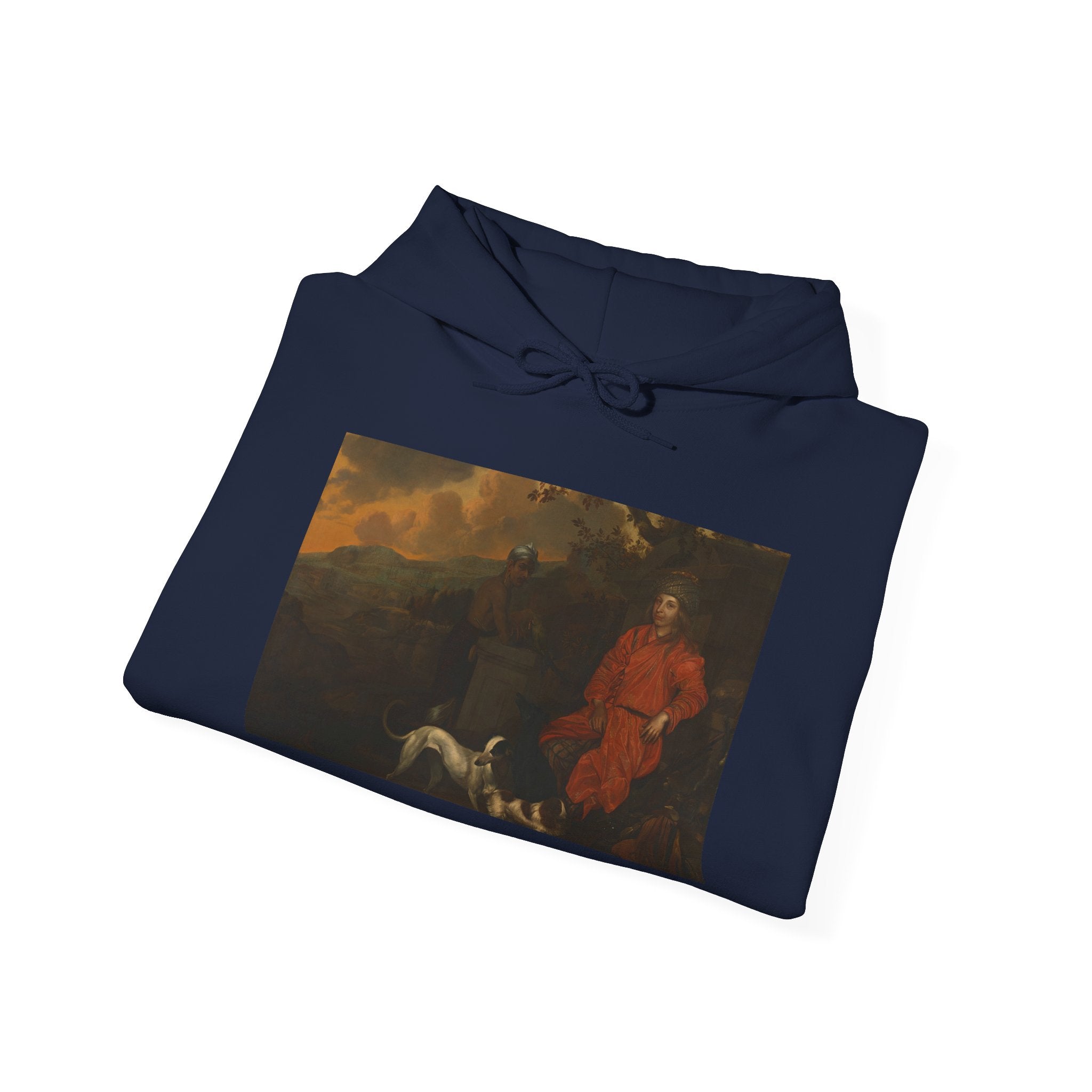 Art Hoodie – Portrait of Philippus Baldaeus and Gerrit Mossopotam