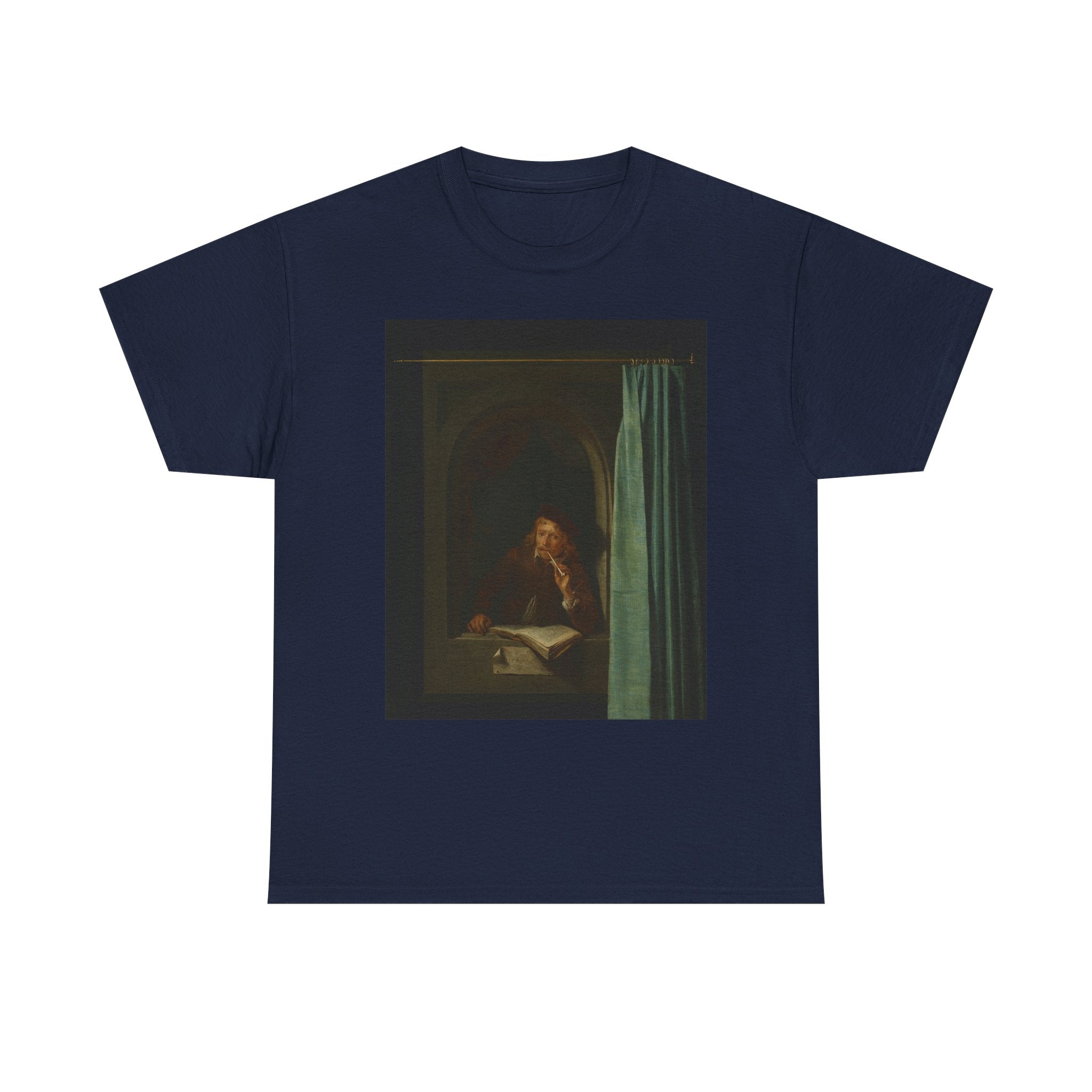 Art Tee – Man Smoking a Pipe