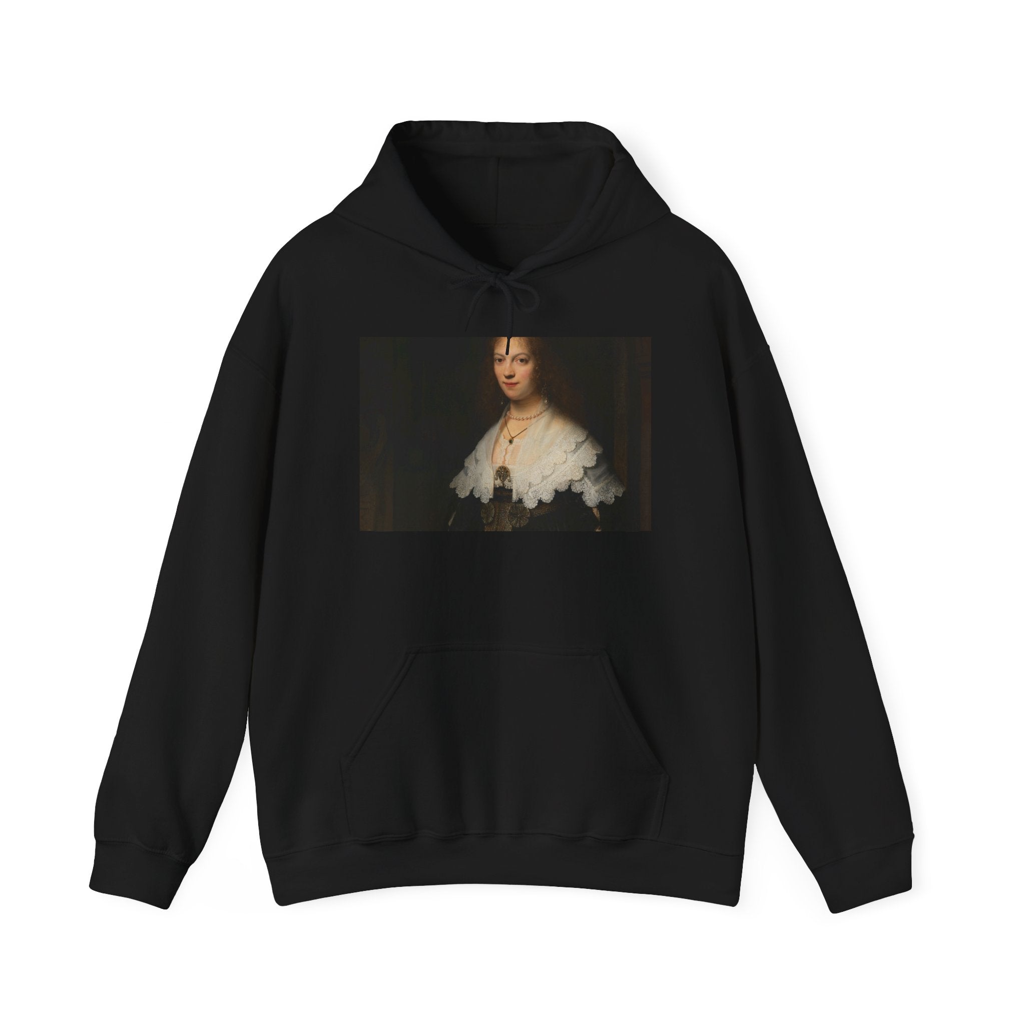 Art Hoodie – Portrait of a Woman, Probably Maria Trip (1619-1683)
