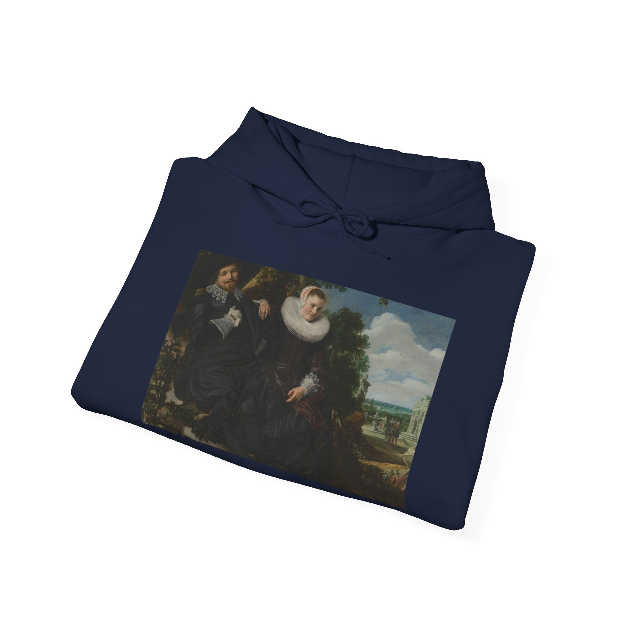 Art Hoodie – Portrait of a Married Couple, Likely Isaac Abrahamsz Massa and Beatrix van der Laen