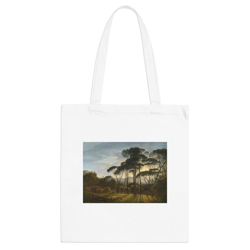 Art Tote Bag – Italian Landscape with Umbrella Pines
