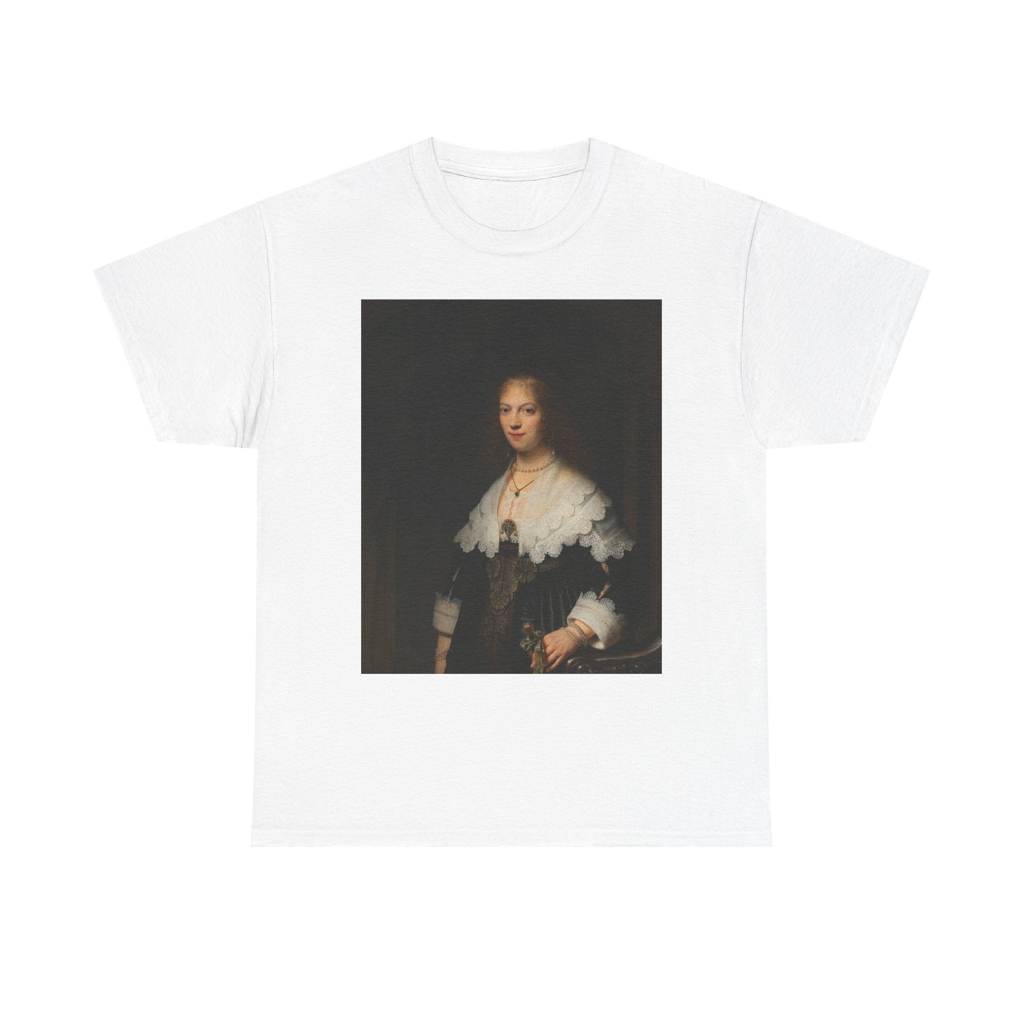 Art Tee – Portrait of a Woman, Probably Maria Trip (1619-1683)