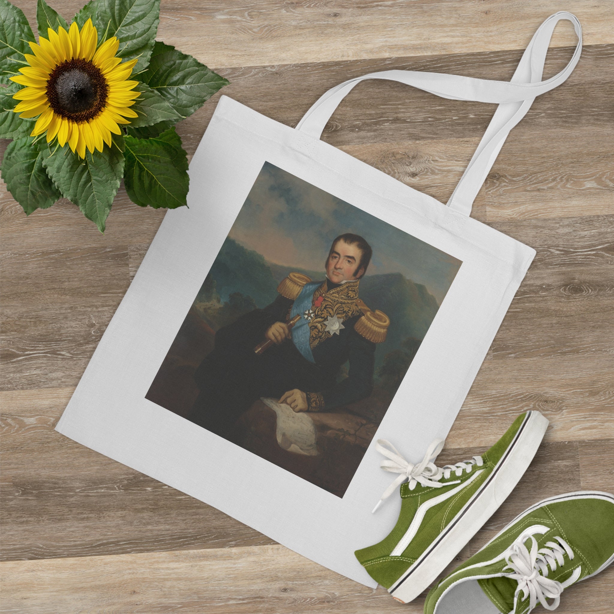 Art Tote Bag – Posthumous Portrait of Herman Willem Daendels, Governor-General of the Dutch East Indies