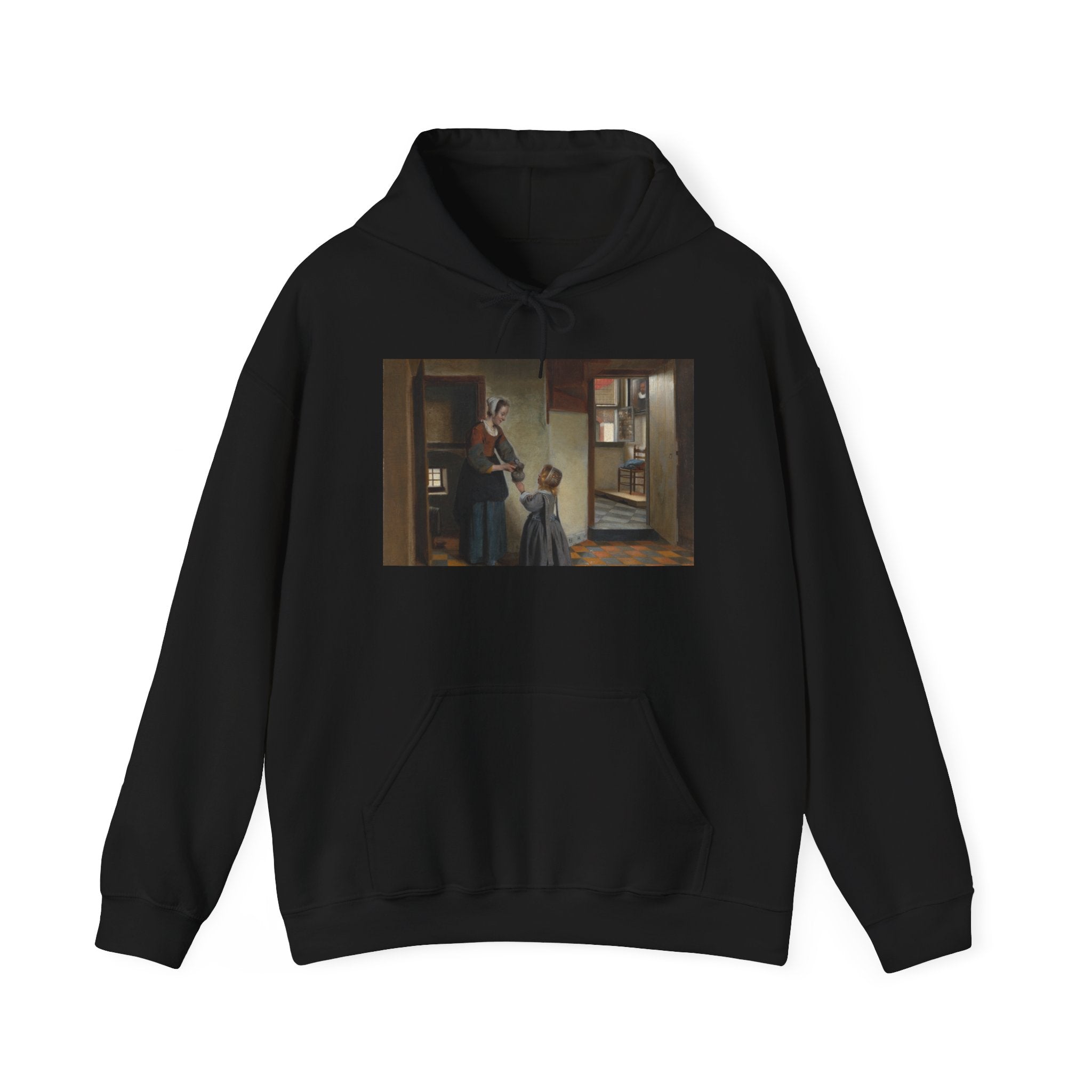 Art Hoodie – A Maid with a Child in a Pantry