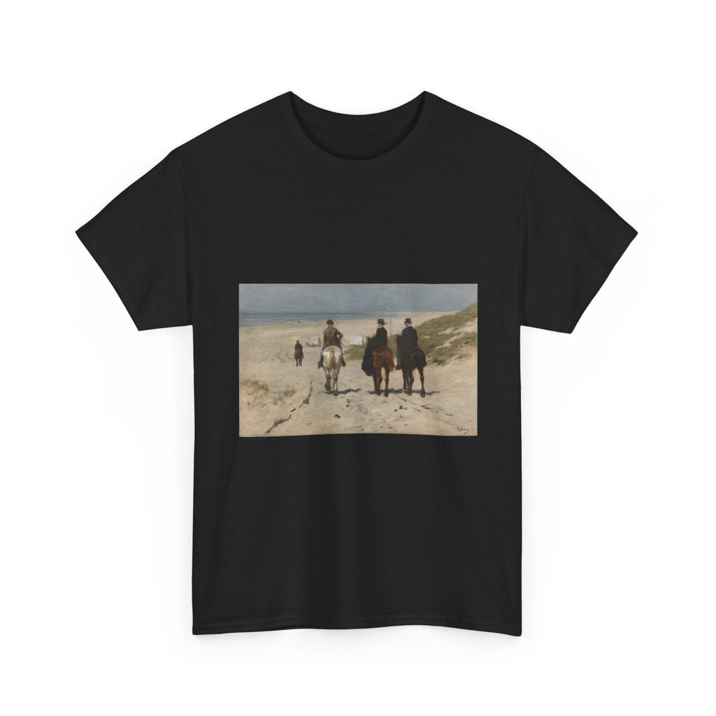 Art Tee – Morning Ride along the Beach