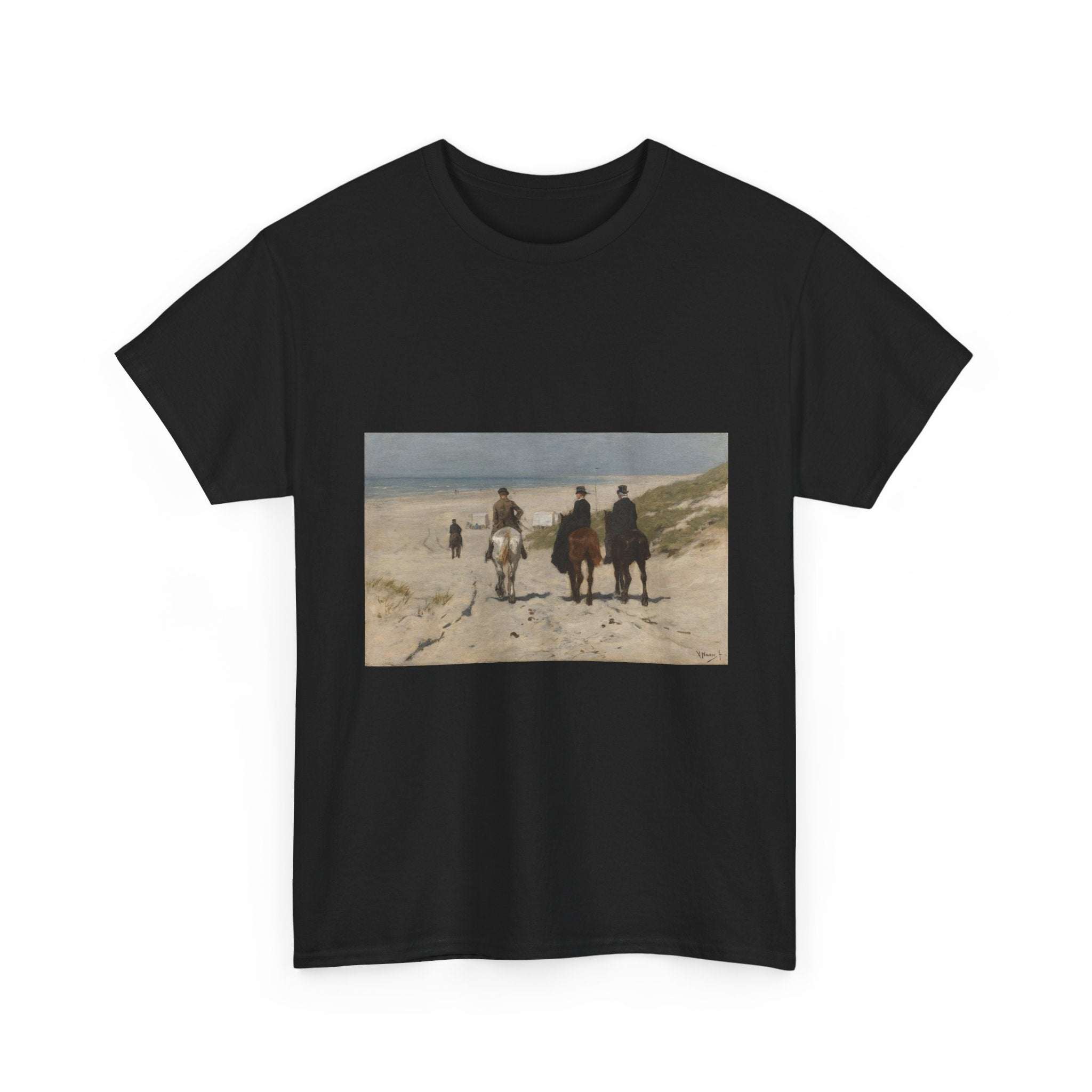 Art Tee – Morning Ride along the Beach