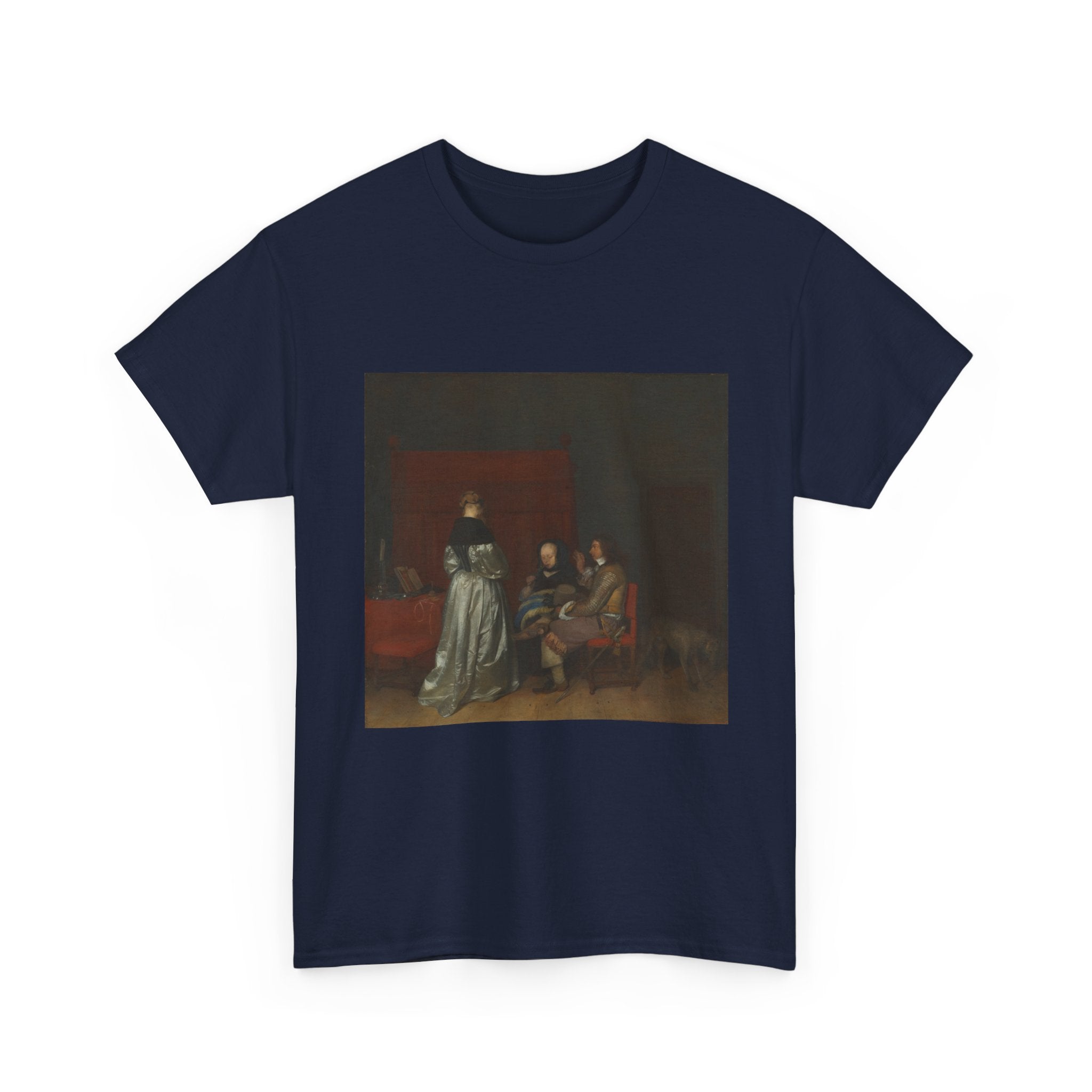 Art Tee – Gallant Conversation, Known as ‘The Paternal Admonition’