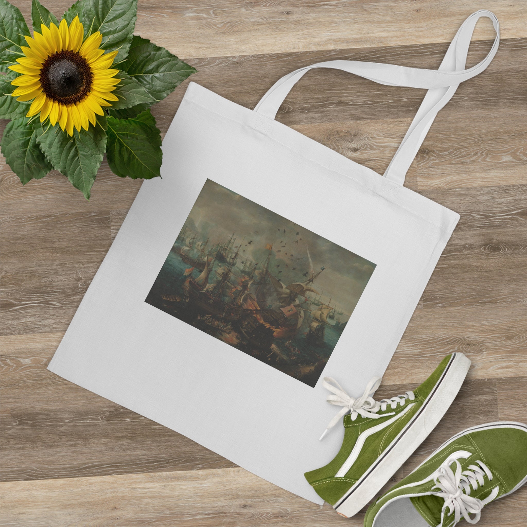 Art Tote Bag – Battle of Gibraltar in 1607