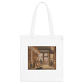 Art Tote Bag – The Shop of the Bookdealer Pieter Meijer Warnars on the Vijgendam in Amsterdam