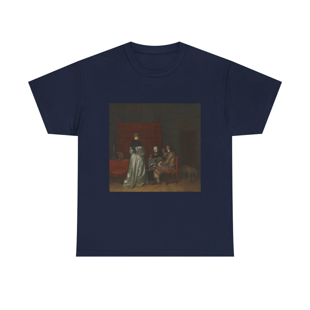 Art Tee – Gallant Conversation, Known as ‘The Paternal Admonition’