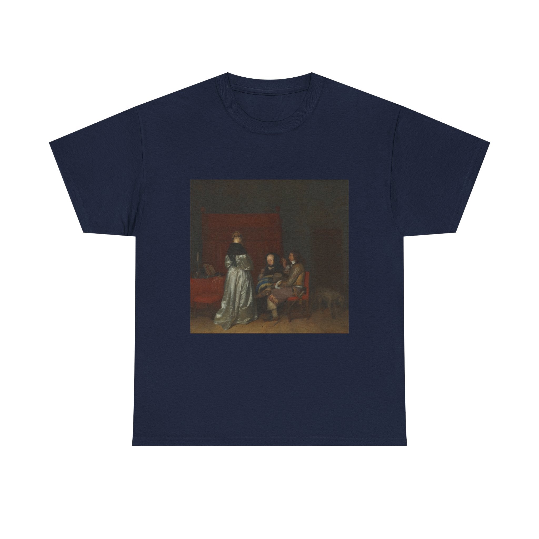 Art Tee – Gallant Conversation, Known as ‘The Paternal Admonition’
