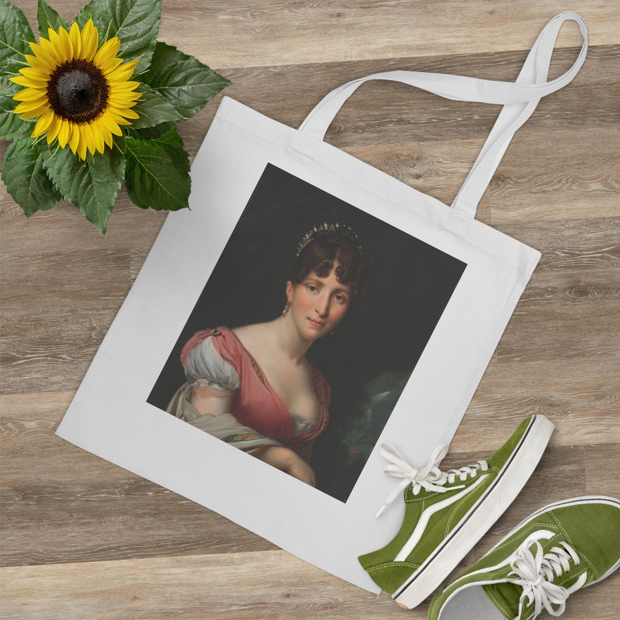 Art Tote Bag – Portrait of Hortense de Beauharnais