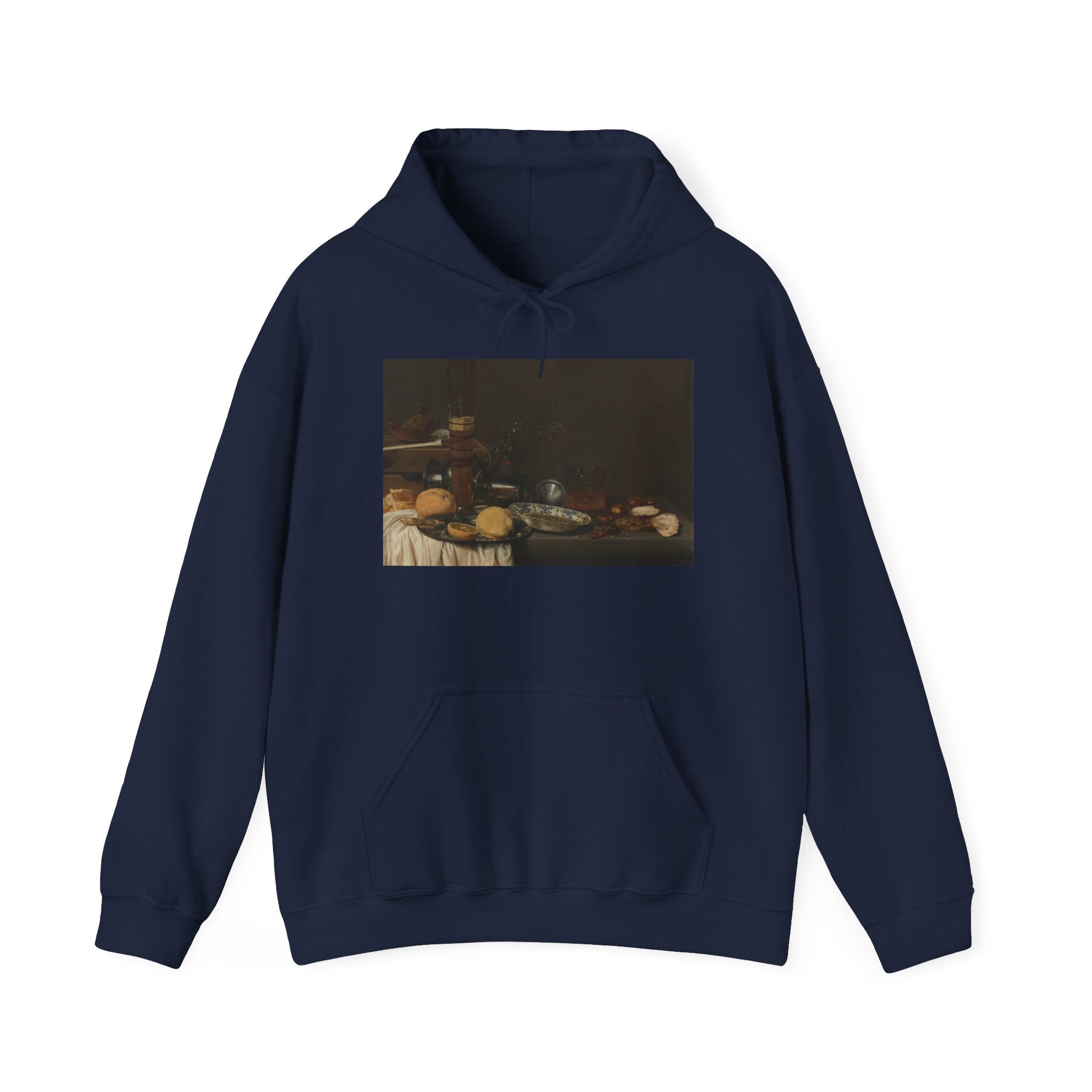Art Hoodie – Still Life with a Beer Glass and a Porcelain Dish with Pepper